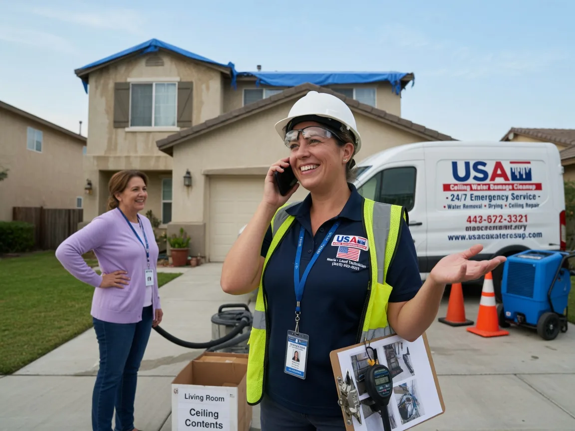 Ceiling Water Damage Restoration Teec Nos Pos, AZ FAQs